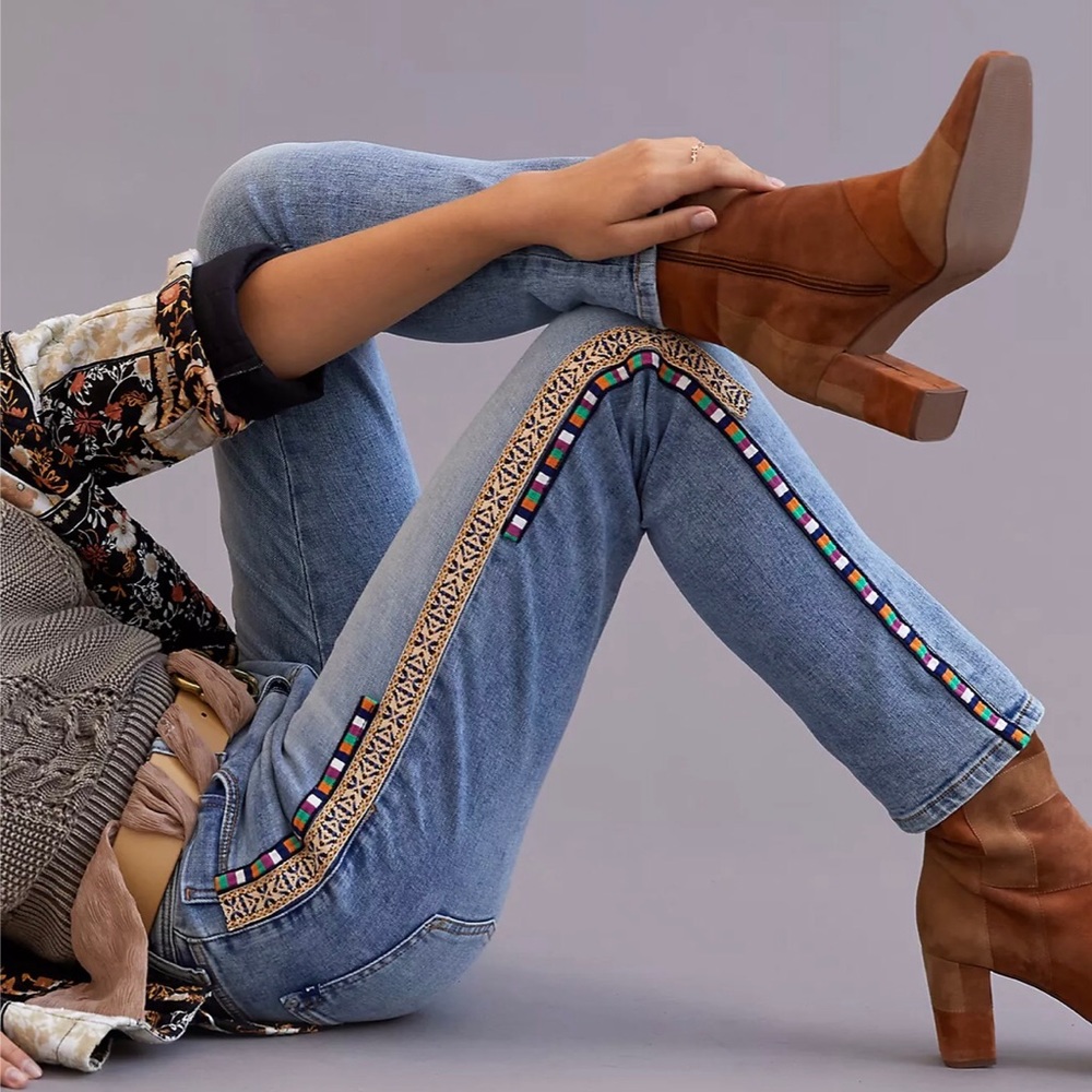 Anthropologie Slim Boyfriend Jeans